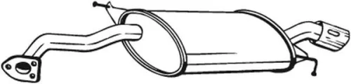 Achterdemper BOSAL 177-003)