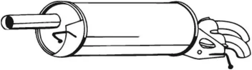 Achterdemper BOSAL 233-589)