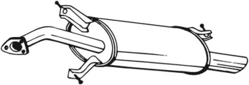 Achterdemper BOSAL 235-165)