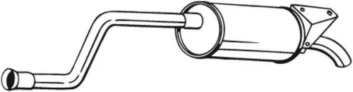 Achterdemper BOSAL 279-953)