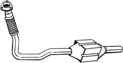 Catalytic Converter BOSAL 099-051)