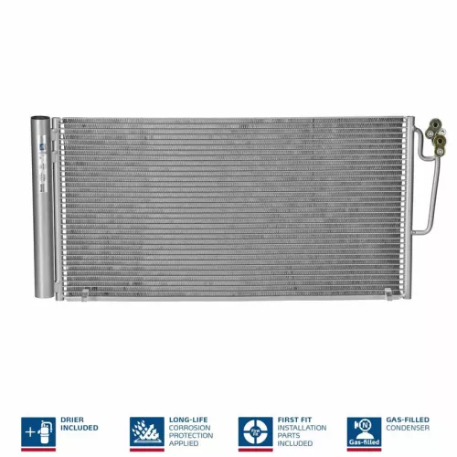 Condensor, airconditioning NISSENS 940118)
