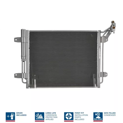 Condensor, airconditioning NISSENS 940138)