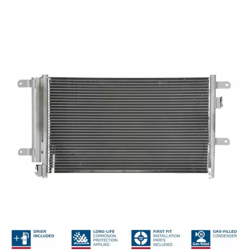 Condensor, airconditioning NISSENS 940141)