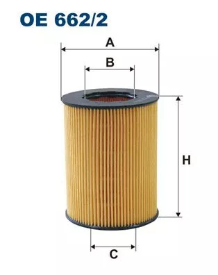 Oliefilter FILTRON OE 662/2)