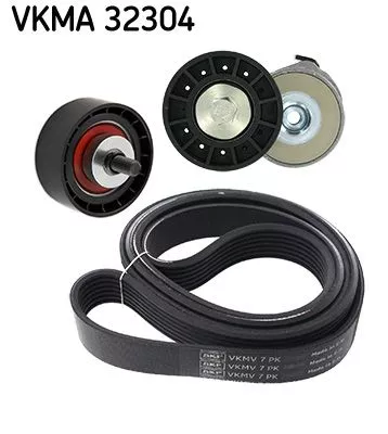 V-geribbelde riemset SKF VKMA 32304)