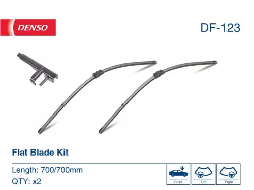Ruitenwisser DENSO DF-123)