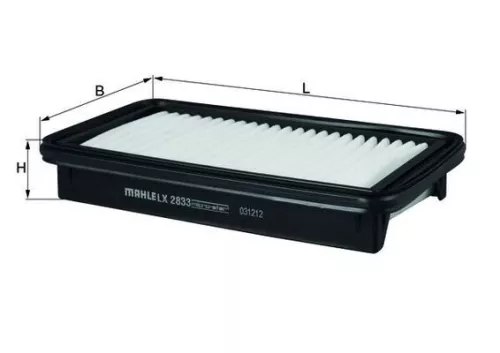 Luchtfilter KNECHT LX 2833)
