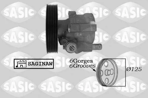 Hydraulische pomp, stuurinrichting SASIC 7074012)