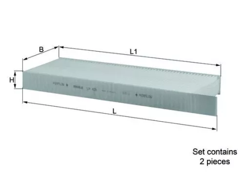 Filter, cabinelucht KNECHT LA 428/S)