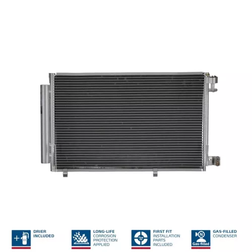 Condensor, airconditioning NISSENS 940108)