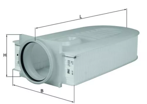 Luchtfilter KNECHT LX 1833)