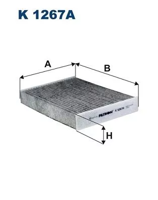 Filter, cabinelucht FILTRON K 1267A)