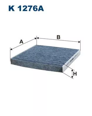 Filter, cabinelucht FILTRON K 1276A)