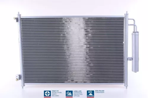 Condensor, airconditioning NISSENS 940121)