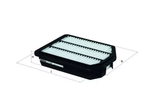 Luchtfilter KNECHT LX 2687)