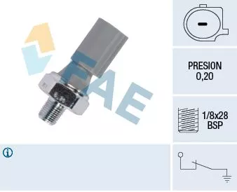 Oil Pressure Switch FAE 12830)