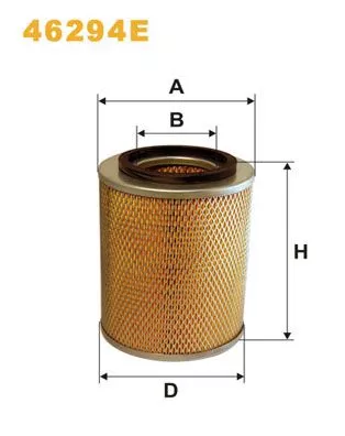 Luchtfilter WIX FILTERS 46294E)