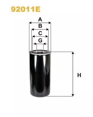 Oliefilter WIX FILTERS 92011E)