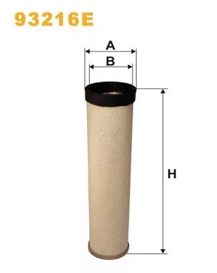 Secondary Air Filter WIX FILTERS 93216E)