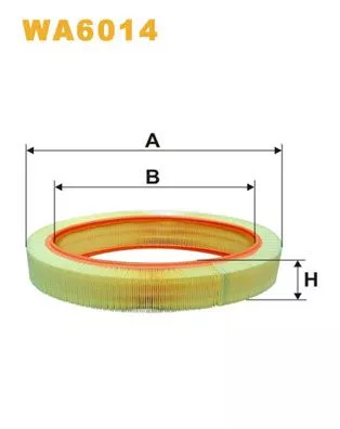 Luchtfilter WIX FILTERS WA6014)