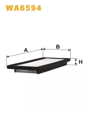 Luchtfilter WIX FILTERS WA6594)