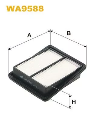 Luchtfilter WIX FILTERS WA9588)