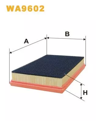 Luchtfilter WIX FILTERS WA9602)