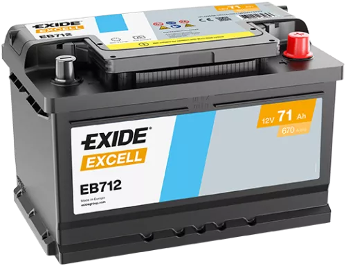 Starter Battery EXIDE EB712)