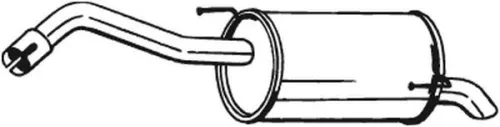 Achterdemper BOSAL 145-143)