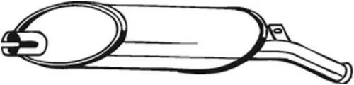 Achterdemper BOSAL 200-925)