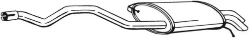 Achterdemper BOSAL 286-479)