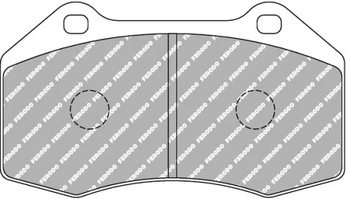 Remblokkenset, schijfrem FERODO RACING FCP1667Z)