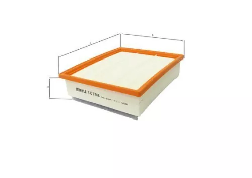 Luchtfilter KNECHT LX 2748)