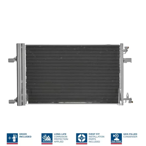 Condensor, airconditioning NISSENS 940135)