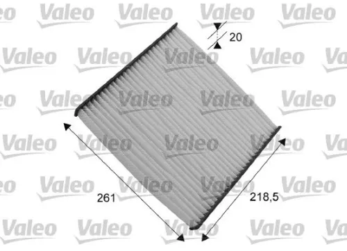 Filter, cabin air VALEO 715552)