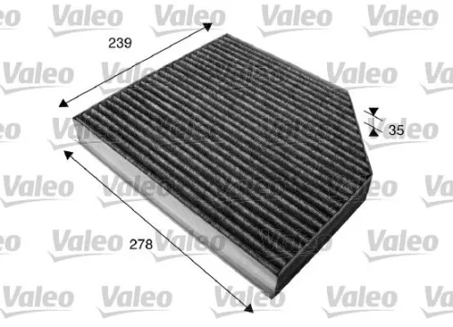 Filter, cabin air VALEO 715580)
