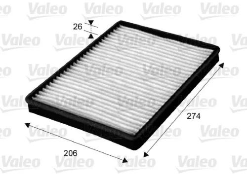 Filter, cabinelucht VALEO 715654)