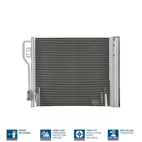 Condensor, airconditioning NISSENS 940185)