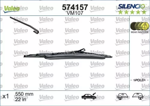Wiper Blade VALEO 574157)