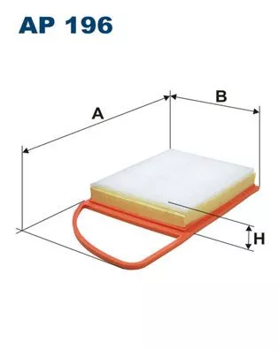 Air Filter FILTRON AP 196)