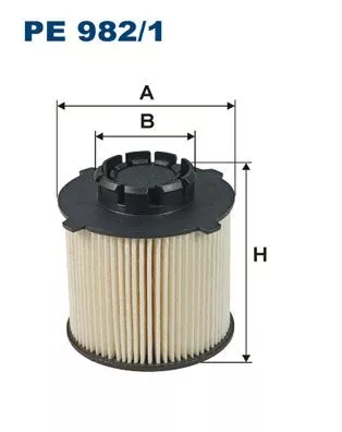 Brandstoffilter FILTRON PE 982/1)