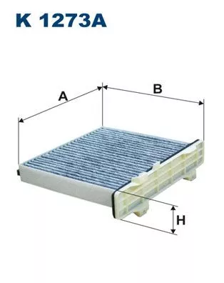Filter, cabin air FILTRON K 1273A)
