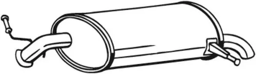 Achterdemper BOSAL 190-031)