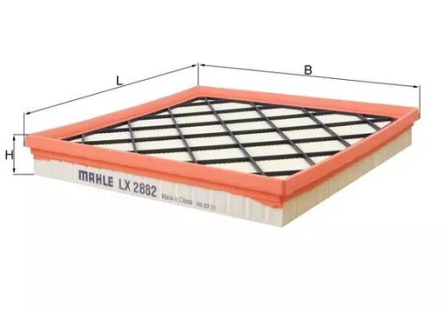 Luchtfilter KNECHT LX 2882)