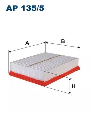 Air Filter FILTRON AP 135/5)