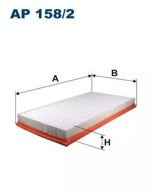 Air Filter FILTRON AP 158/2)