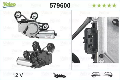 Ruitenwissermotor VALEO 579600)