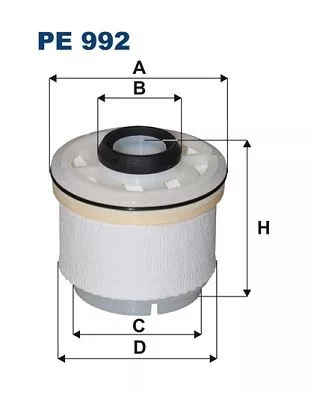 Fuel Filter FILTRON PE 992)