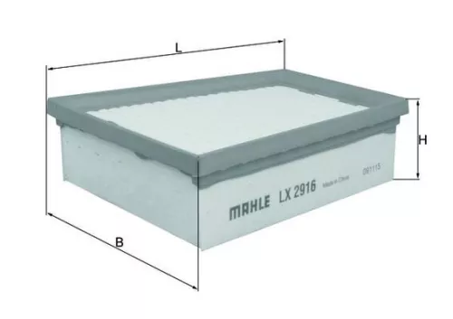 Luchtfilter KNECHT LX 2916)
